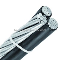 3 core aluminium conductor aerial bundled cable
