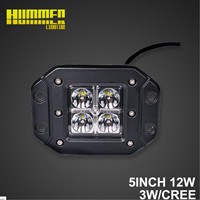 Hot sale of 5''12W led working light, Spot beam of 12W led work light for vehicle driving