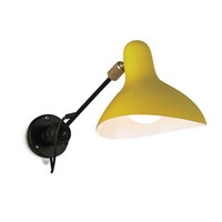 Fashion steel cover yellow wall lighting corrider lamp