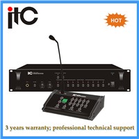 Professional 10 Zone PA System Paging System with Speaker Selector