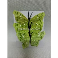 feather butterfly, butterfly, artificial butterfly (15SK917)