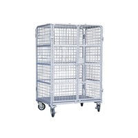 Enclosed One-font Grid Roll Container (RC1003)
