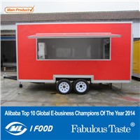 FV-45 best quality electric mobile food cart mobile food van food cart price