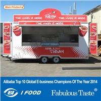 FV-55 best quality mobile food cart for sale food van for sale