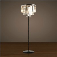 Zhongshan antique China style crystal room floor lamp