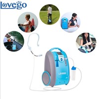 Portable oxygen concentrator with battery Lovego