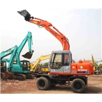 Used Hitachi EX100WD Wheel Excavator/Hitachi EX100WD Excavator