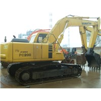 Used Komatsu PC 200-6 Excavator