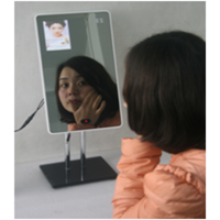 Advanced Lcd Video Advertising Display with magic Mirror