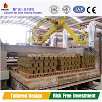 fully auto caly brick production line