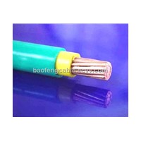 Copper core PVC insulated PVC sheathed flat wire