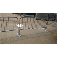 Rustless Metal Interlocking stage barrier /Sidewalks crowd control Barricades Fence