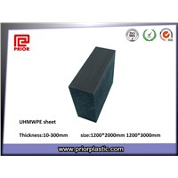 PE-UHMW Black Plate with Excellent Abrasion Resistance