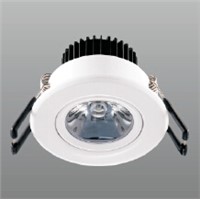 Round Recessed  Panel LED ceiling light Pendant Lamp fixture lighting 220V 3W Kitchen light