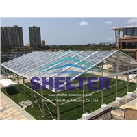 Transparent Glass Wall Tent for Big Party