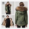 Winter Parka UK Fashion Top Quality Long Style Fur Parka Coat