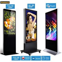 55 inch Advertising Player, Flexible Touch Screen Display, Android/windows/Touch Screen   optional