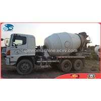 6*4, 9cbm Hino Japan-originated USED Mixer Truck for Construction