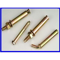 High Strength Gold Color Plated Expansion Bolts M12