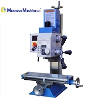 Deluxe Drilling Milling Machine With Spindle Fine Feed &amp;amp; DRO (Item NO: MM-KF16L VARIO)