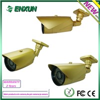 New case gold color IR Waterproof Bullet Camera ES500-MR-7707O