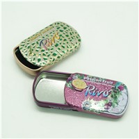 Slide Top Breath Mint Tin Box