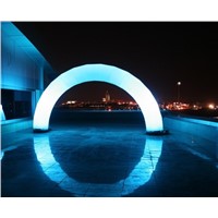 customize advertising inflatable arch with LED lighting