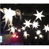 inflatable star with led light for Valentines' day