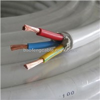 3 core copper conductor pvc insulated flexible wire