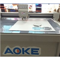 Multi-color printing papeboard sample cutting machine