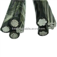 Low Voltage PVC Insulated Aerial bundle Cables