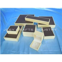 D series leatherette and PU jewelry box