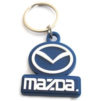 Customized PVC Rubber key Chain with company logo