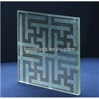 China supplier fabric laminated glass