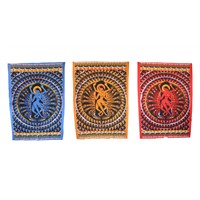 Handicrunch | Traditional Indian Yogini  printed mandala tapestry wall hanging