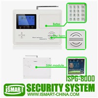Intelligent home burglar alarm&amp;amp; gsm quad band home burglar alarm system