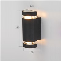 aluminum outdoor wall light  waterproof  up and down LED wall lamp