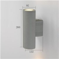 top quality up and down outdoor wall lamps LED aluminum outdoor wall light for hotel/hall