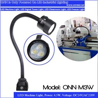 ONN M3W machine led light flexible gooseneck wall lamp