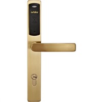 Orbita  Gold color Euro standard mortise RF card hotel lock E3161P