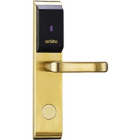 Orbita Gold color waterproof hotel card lock E3141