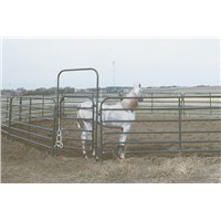 Powder-Coating Portable Tubular Horse Yard Panel