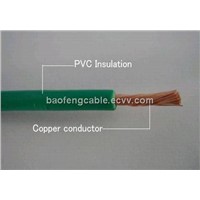 single core pvc insulated 1.5mm2 flexible copper wire