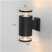 2015 new design outdoor wall light up and down aluminum wall lamp