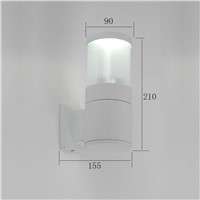 waterproof  outdoor wall light  high quality aluminum exterior wall lamp