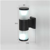 waterproof IP 54 outdoor wall light up and down aluminum wall lamp