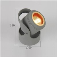 aluminum outdoor wall lighting IP 54 exterior LED wall lamp