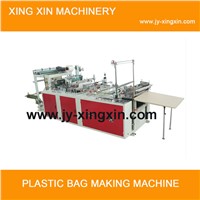 Outside patch handle bag making machine