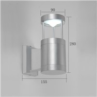 modern LED wall light aluminum outdoor wall lamp