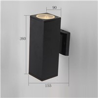 waterproof outdoor wall light up and down LED aluminum wall lamp